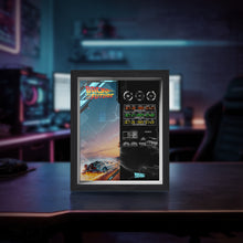 Load image into Gallery viewer, Lego 77256 Time Machine from Back to the Future Wall-Mountable Display Frame - BrickFans
