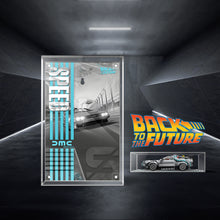 Load image into Gallery viewer, Lego 77256 Time Machine from Back to the Future Display Case

