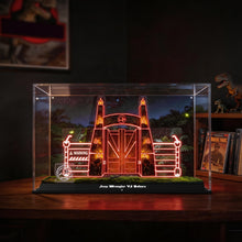 Load image into Gallery viewer, Premium LED Display Case for LEGO® Jurassic Park Jeep® Wrangler 77984
