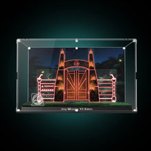 Load image into Gallery viewer, Premium LED Display Case for LEGO® Jurassic Park Jeep® Wrangler 77984
