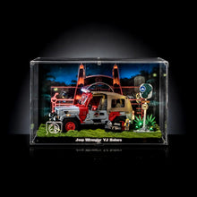 Load image into Gallery viewer, Premium LED Display Case for LEGO® Jurassic Park Jeep® Wrangler 77984

