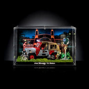Premium LED Display Case for LEGO® Jurassic Park Jeep® Wrangler 77984