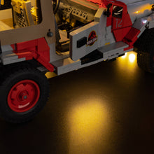 Load image into Gallery viewer, Lego Jurassic Park Jeep Wrangler 77984 Light Kit
