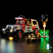 Lego Jurassic Park Jeep Wrangler 77984 Light Kit - BrickFans