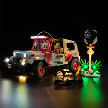 Load image into Gallery viewer, Lego Jurassic Park Jeep Wrangler 77984 Light Kit
