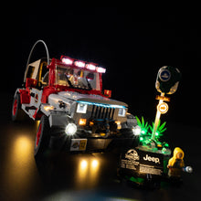 Load image into Gallery viewer, Lego Jurassic Park Jeep Wrangler 77984 Light Kit
