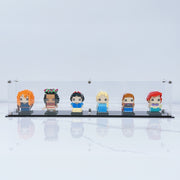 BrickFans Premium Wall Mounted Display Case for Six Lego Brickheadz - BrickFans