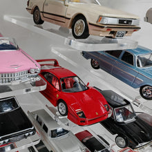 Load image into Gallery viewer, BrickFans Premium 1:64 Diecast Cars Display Case for 38 Cars &amp; Six Haulers, Hot Wheels, Tomica, Matchbox, Siku
