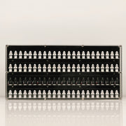 BrickFans Premium Wall Mounted Display Case for Lego Minifigures - 92 Minifigures - BrickFans