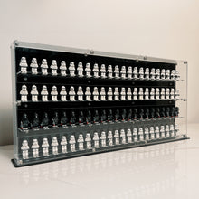 Load image into Gallery viewer, BrickFans Premium Wall Mounted Display Case for Minifigures - 92 Minifigures
