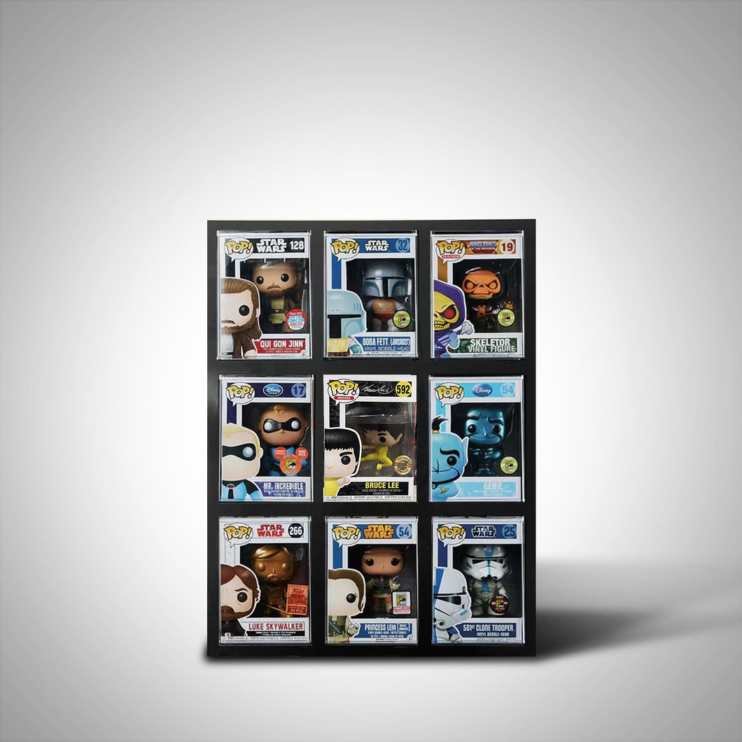 BrickFans Premium Pop! Vinyls Wall-Mounted Display Case