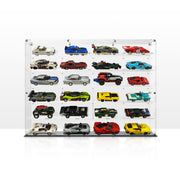 BrickFans Premium Display Case for 24 x Lego Speed Champions Cars (4x6) - BrickFans