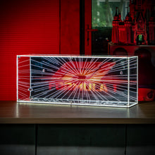 Load image into Gallery viewer, Premium LED Heavy-Duty 4-in-1 Display Case for LEGO® F1® Helmets 43014, 43022, 43017 &amp; 43023
