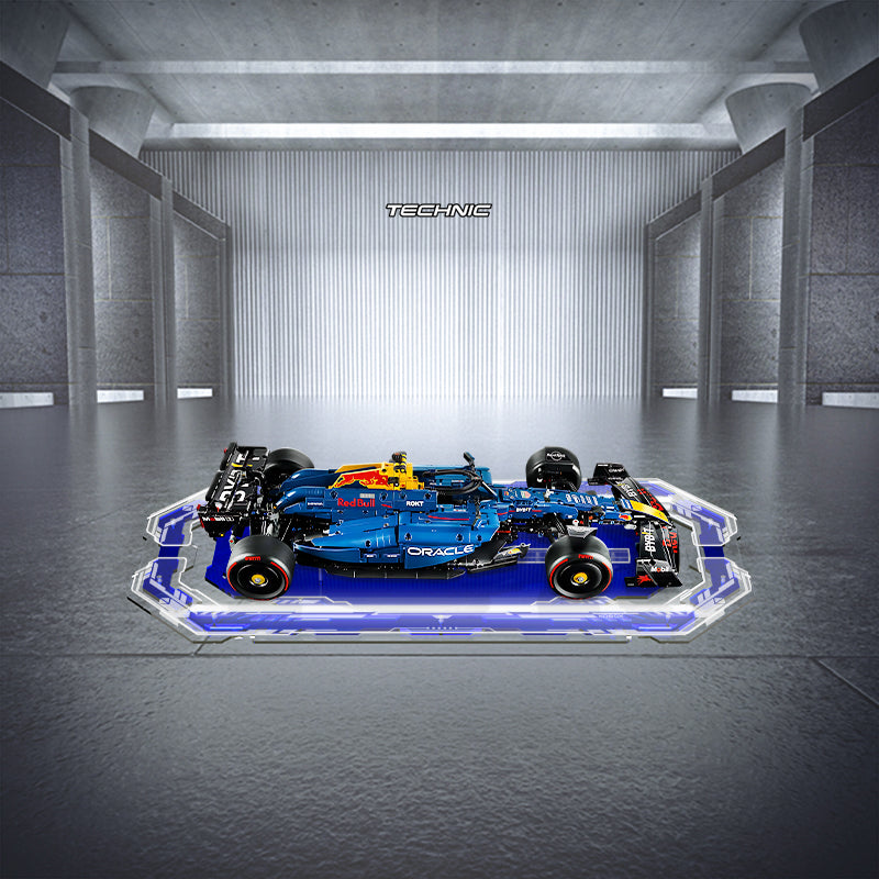Lego Collection Car Base LEGO Technic Universal Racing Car Hovering Light Base (Blue Edition ...
