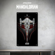 BrickFans Premium Acrylic Display Panel for LEGO 75442 The Mandalorian's N-1 Starfighter - BrickFans