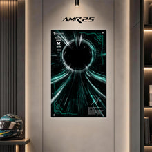 Load image into Gallery viewer, Premium Acrylic Display Panel for LEGO 42240 Aston Martin Aramco AMR25 F1® Car
