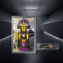Load image into Gallery viewer, Lego 77258 F1 ACADEMY™ LEGO® Race Car Wall-Mountable Display Case
