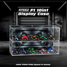 Load image into Gallery viewer, LEGO Speed Champions F1 Race Car 10 in 1 Display Case 77242 - 77251
