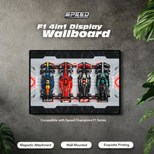 Load image into Gallery viewer, LEGO Speed Champions F1 Race Car 4 in 1 Display Wallboard (Grey and red tones)
