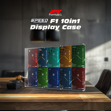 Load image into Gallery viewer, LEGO Speed Champions F1 Race Car 10 in 1 Wall-Mounted Display Case 77242 - 77251
