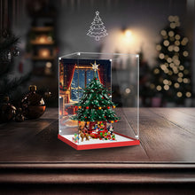 Load image into Gallery viewer, Lego 41843 Family Christmas Tree Illuminated Display Case - Light Base Edition
