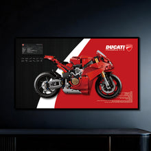 Load image into Gallery viewer, Lego 42202 Ducati Panigale V4 S Motorcycle Display Wallboard
