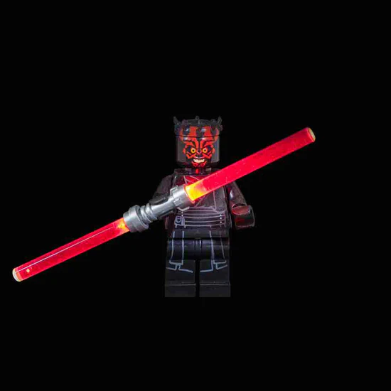 LED Lego Star Wars Double-bladed Lightsaber Light kit