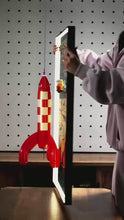 Load and play video in Gallery viewer, Lego 21367 Tintin Moon Rocket Limited Edition Framed Display
