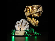 Load and play video in Gallery viewer, Lego Dinosaur Fossils T. rex Skull 76964 Light Kit
