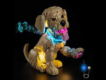 Load and play video in Gallery viewer, Lego Golden Retriever Puppy 11384 Light Kit

