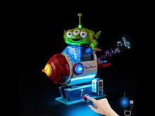 Load and play video in Gallery viewer, Lego Alien with Pizza Planet Rocket Ride 43307 Light Kit
