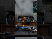 Load and play video in Gallery viewer, Premium Wall Display Frame for 10 LEGO® Speed Champions F1 Cars (77242–77251)
