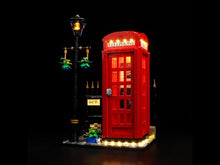 Load and play video in Gallery viewer, Lego Red London Telephone Box 21347 Light Kit
