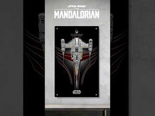 Load and play video in Gallery viewer, Premium Acrylic Display Panel for LEGO 75442 The Mandalorian's N-1 Starfighter
