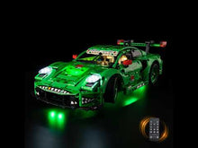 Load and play video in Gallery viewer, Lego Porsche 911 GT3 R REXY AO Racing Car 42224 Light Kit
