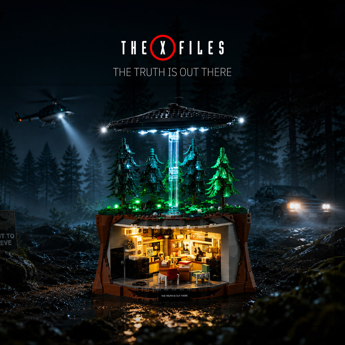 Lego The X-Files 21369 Light Kit