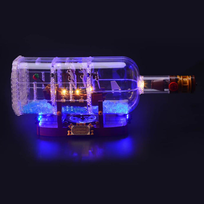 Lego Ship in a Bottle 21313 92177 Light Kit - BrickFans