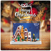 Lego Gingerbread House 10267 Display Case - BrickFans