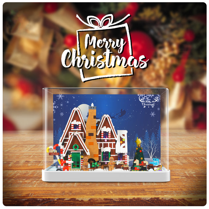 Gingerbread House Display Case for LEGO 10267