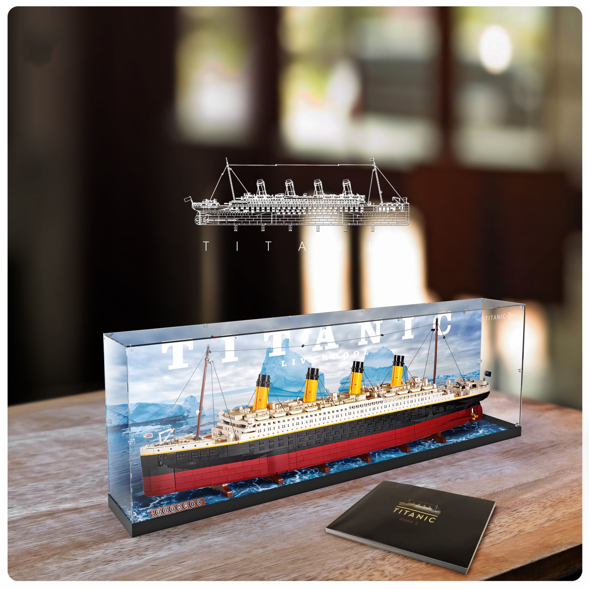 Lego Titanic Video LEGO MOC The Micro Titanic By Pomx Rebrickable