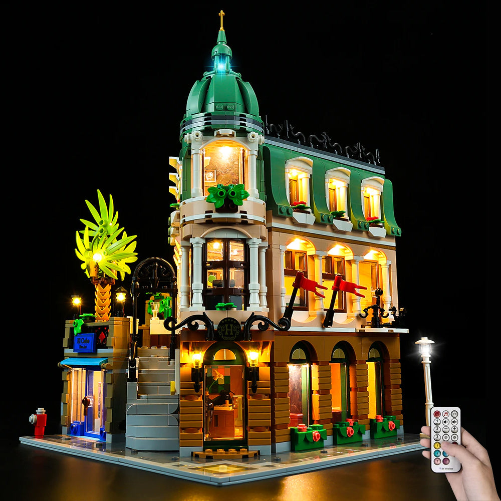 Lego Boutique Hotel 10297 Light Kit - BrickFans