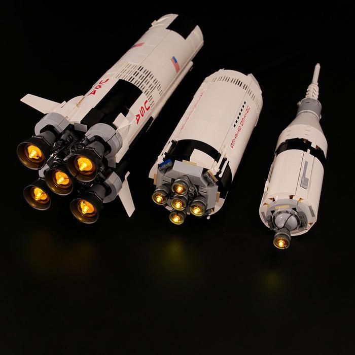 Lego NASA Apollo Saturn V 21309 92176 Light Kit BrickFans