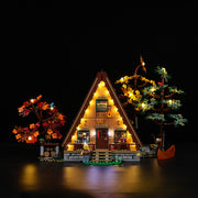 Lego A-Frame Cabin 21338 Light Kit - BrickFans