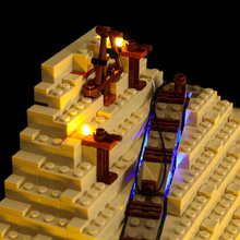 Load image into Gallery viewer, Lego Great Pyramid of Giza 21058 Light Kit - BrickFans
