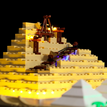 Load image into Gallery viewer, Lego Great Pyramid of Giza 21058 Light Kit - BrickFans
