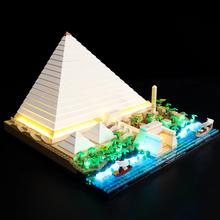 Load image into Gallery viewer, Lego Great Pyramid of Giza 21058 Light Kit - BrickFans
