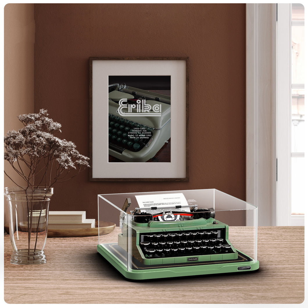 Lego Typewriter 21327 Display Case