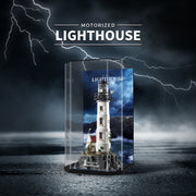 Lego 21335 Motorised Lighthouse Display Case - Diamond model - BrickFans