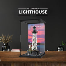 Load image into Gallery viewer, Lego 21335 Motorised Lighthouse Display Case - Assembled Model
