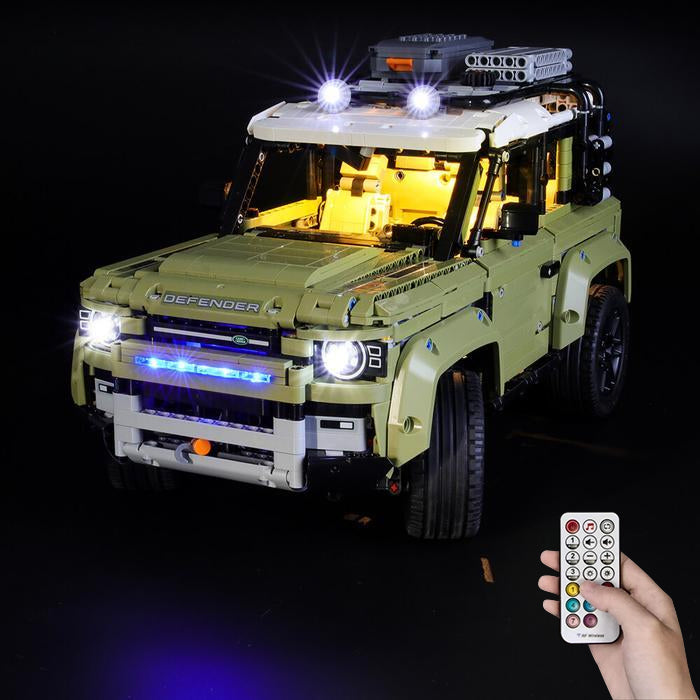 Lego Land Rover Defender 42110 Light Kit BrickFans
